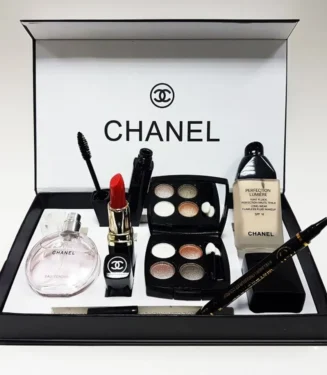 Chanel makeup and perfume gift set